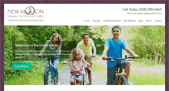 Desktop Screenshot of newmoonacupuncture.com
